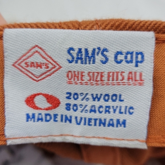 University of Texas Sam's Cap Vintage Logo Hat Wool Blend One Size Fits All - Picture 10 of 10